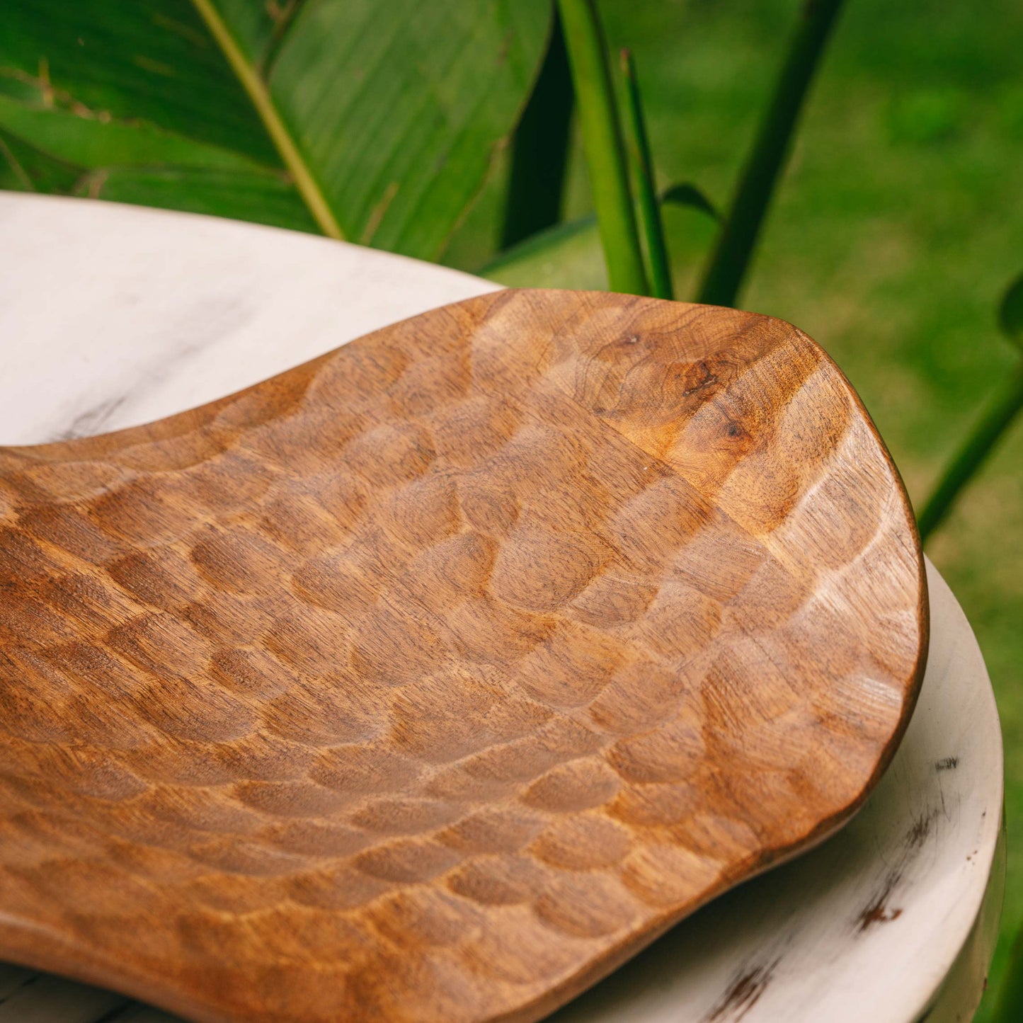 Tarang - Wooden handcarved platter