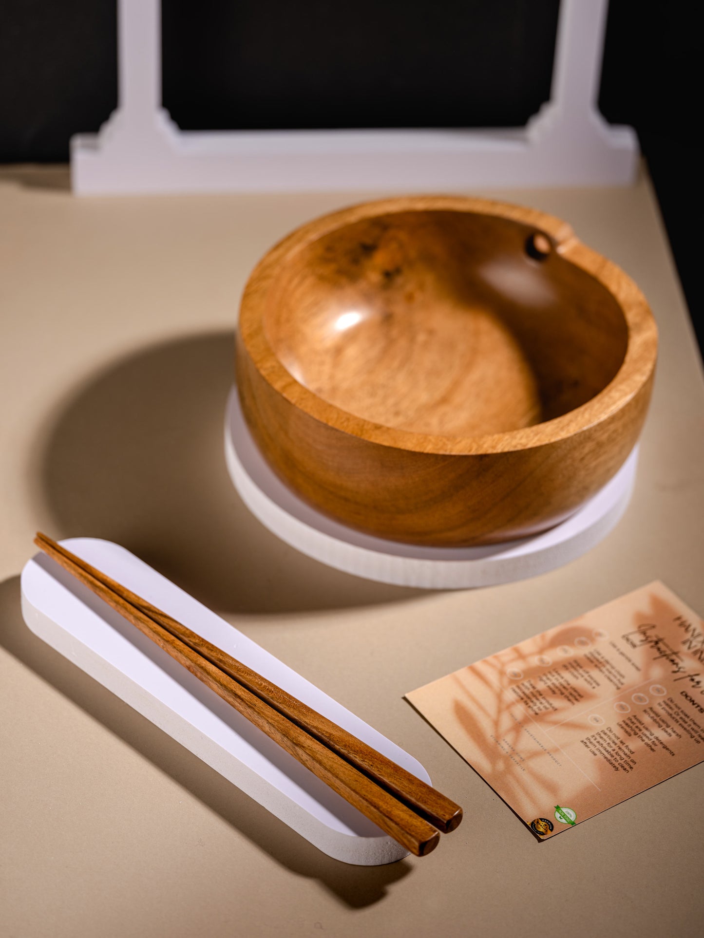 Tatva- Wooden Ramen Bowl