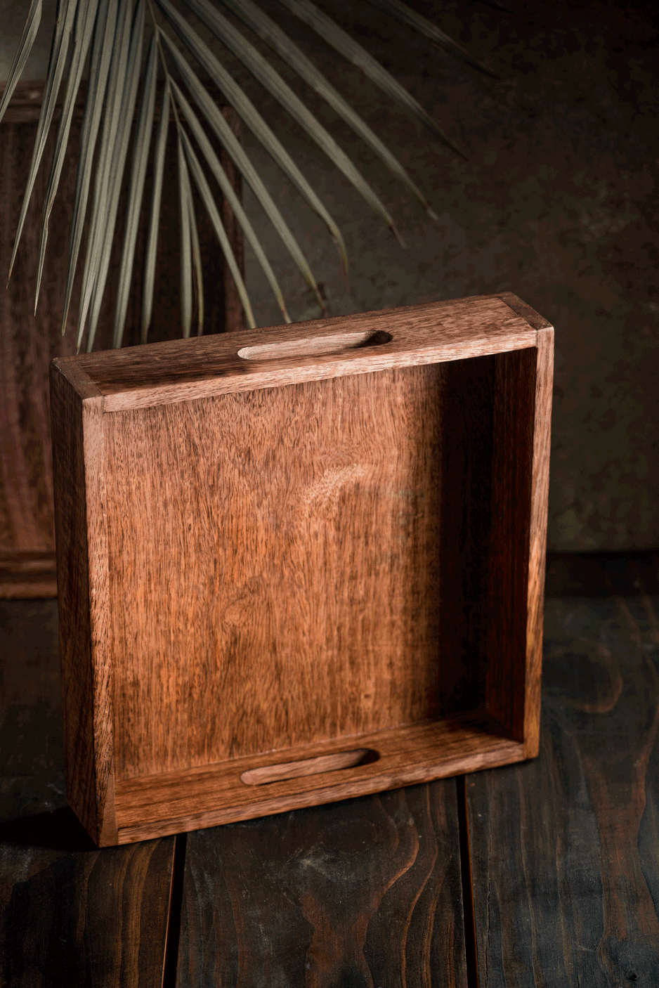 Sugam - Square wooden serving tray