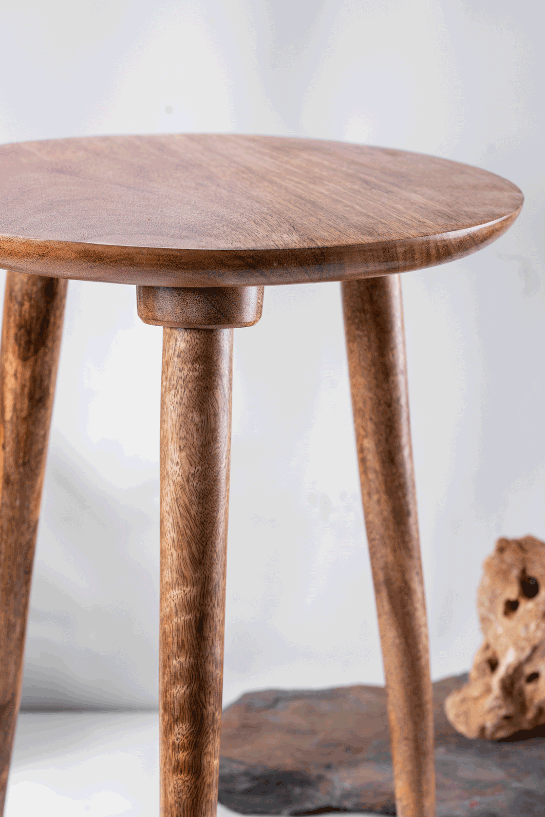 Saral Uttmansh - 3 legged wooden stool